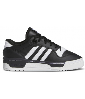 Adidas Originals Rivalry Low J Black White