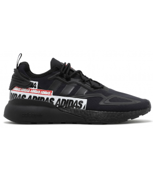 Adidas Zx 2k Boost Bold Logo Graphic Black