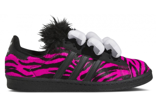 Adidas x Jeremy Scott Campus 80S Bones Pink Zebra