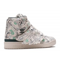 Adidas x Jeremy Scott Forum High Wings Money