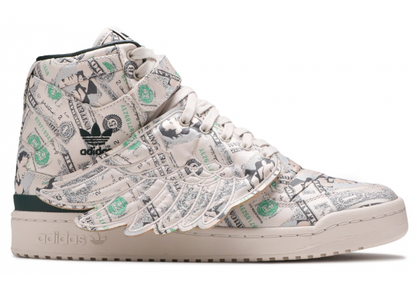 Adidas x Jeremy Scott Forum High Wings Money