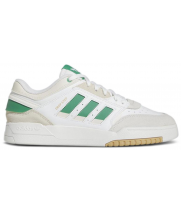 Adidas Drop Step Low White Semi Court Green