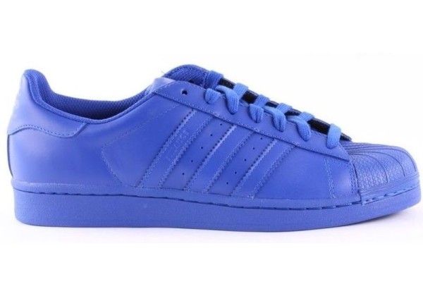 Кроссовки Adidas Superstar синие 