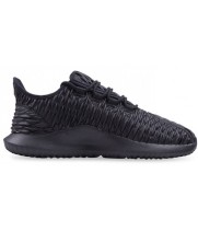 Кроссовки Adidas Tubular плетеные черные