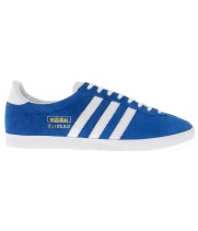 Кроссовки Adidas Originals Gazelle с лого голубые