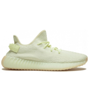 Кроссовки Adidas Yeezy 350 V2 Butter зеленые