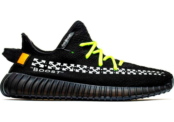 Кроссовки Adidas Yeezy Boost 350 V2 x Off Black черные