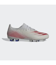 Бутсы Adidas Ghosted.3 Fg белые с красным