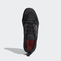 Кроссовки мужские Adidas Terrex Swift R3 Gore-Tex черные с серым