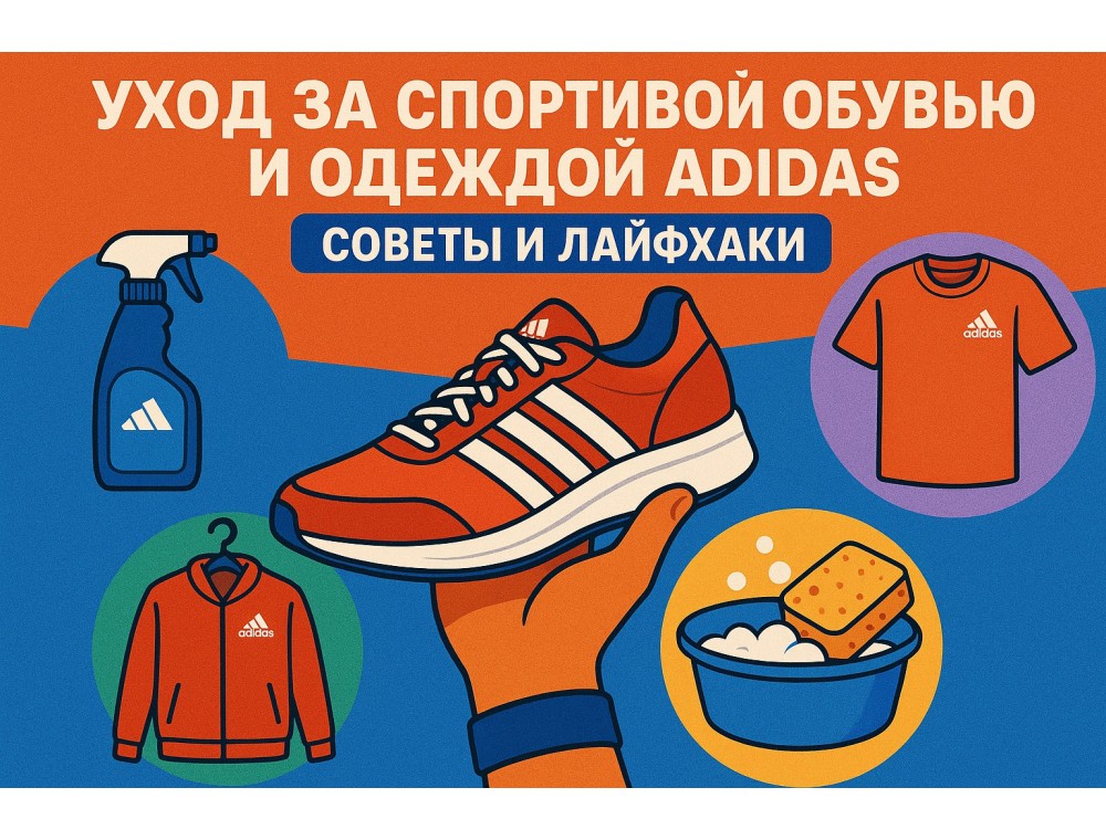 Уход за спортивной обувью и одеждой Adidas: советы и лайфхаки