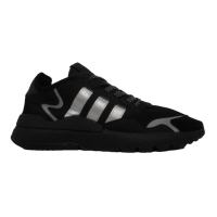 Кроссовки Adidas Nite Jogger черные с серебристым