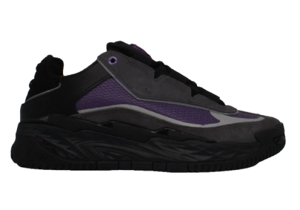 Кроссовки Adidas Niteball черные с фиолетовым