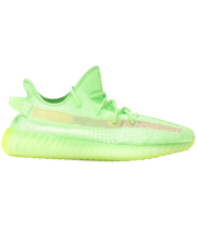 Кроссовки Adidas Yeezy Boost 350 V2 Glow In Dark ярко-зеленые