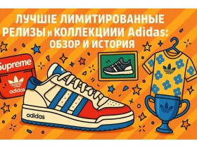 Лучшие лимитированные релизы и коллекции Adidas: обзор и история