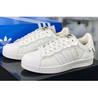 Adidas Superstar J All White