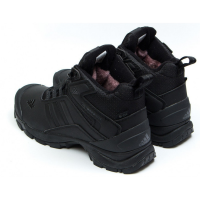 Adidas Terrex ClimaProof Black высокие c мехом