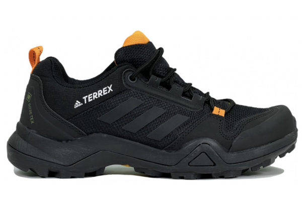 Adidas Terrex AX3 Gore Tex черные с оранжевым