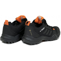 Adidas Terrex AX3 Gore Tex черные с оранжевым