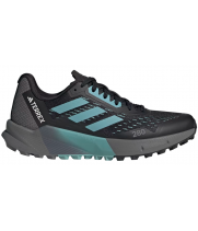 Adidas Terrex Agravic Flow 2.0 Core Black Dash Grey черные с зеленым