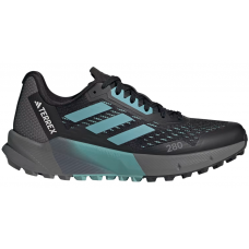 Adidas Terrex Agravic Flow 2.0 Core Black Dash Grey черные с зеленым