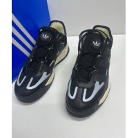 Adidas Niteball Black Beige с мехом