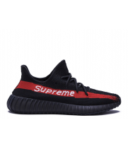 Adidas Yeezy Boost 350 V2 X Supreme Black Red