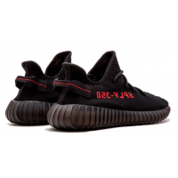 Adidas Yeezy Boost 350 V2 Black Red Non-Reflective