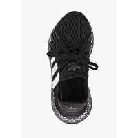 Кроссовки Adidas Deerupt Runner черные с белым