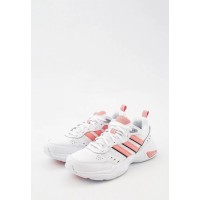 Кроссовки Adidas Strutter белые с розовым