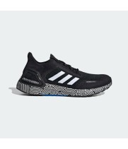 Кроссовки Adidas Ultra Boost черные с белым