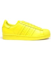 Кеды Adidas Superstar желтые