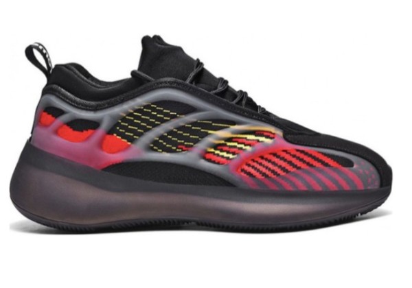 Кроссовки Adidas Yeezy Boost 700 V3 черные с красным