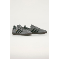 Кроссовки Adidas Gazelle серые с черным
