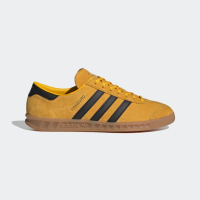 Кроссовки Adidas Hamburg желтые с черным