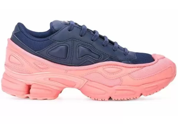 Кроссовки Adidas by Raf Simons Ozweego 3 синие с розовым
