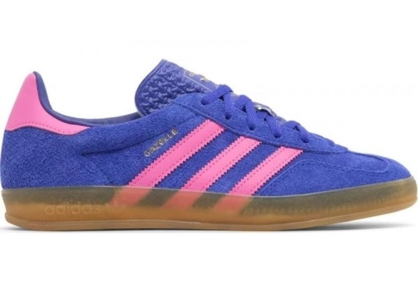 Кроссовки Adidas Gazelle Indoor Blue Lucid Pink