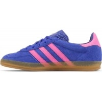 Кроссовки Adidas Gazelle Indoor Blue Lucid Pink