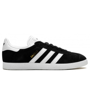 Кроссовки мужские Adidas Gazelle черные с белым