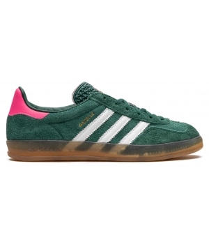 Adidas Gazelle Indoor Collegiate Green Lucid Pink