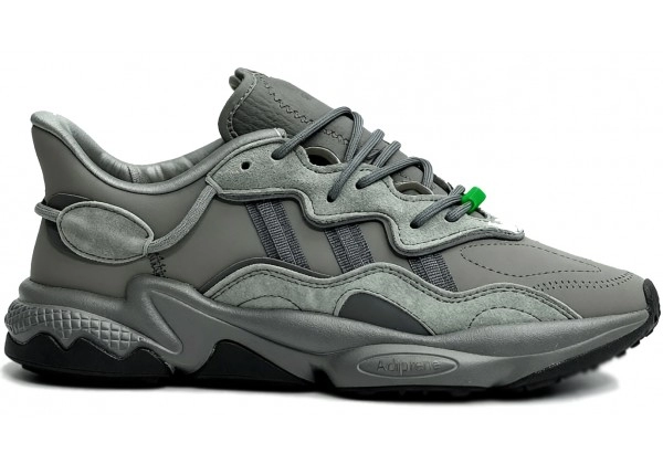 Кроссовки Adidas Ozweego Grey с мехом