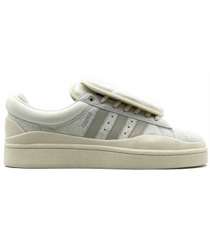 Кроссовки Adidas Bad Bunny x Campus Sail White Grey Suede