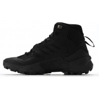 Кроссовки Adidas Terrex Swift R3 Mid Gore-Tex Total Black Winter Termo