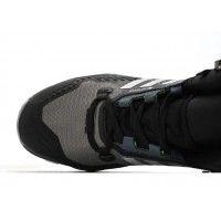 Кроссовки Adidas Terrex Swift R3 Mid Gore-Tex Grey Black Neon Winter Termo