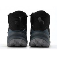 Кроссовки Adidas Terrex Swift R3 Mid Gore-Tex Grey Black Neon Winter Termo