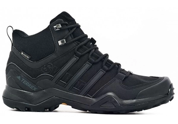 Кроссовки Adidas Terrex Swift R2 Mid GTX Winter Triple Black