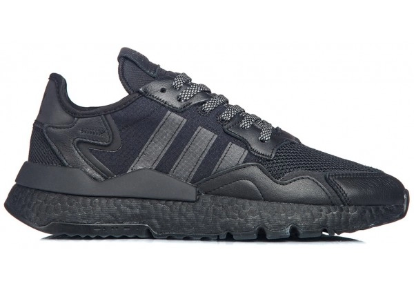 Кроссовки Adidas Nite Jogger Core Black черные