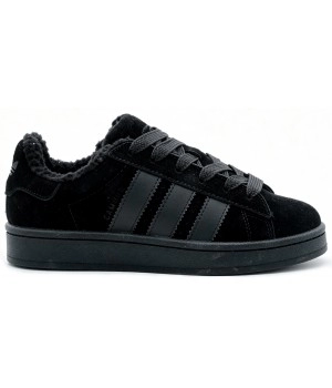 Кроссовки Adidas Campus 00s All Black с мехом