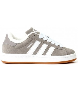 Кроссовки Adidas Campus 00s Grey с мехом