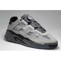 Кроссовки Adidas Niteball Grey Black с меховой подкладкой
