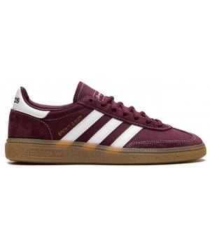 Кроссовки Adidas Sporty & Rich x Handball Spezial Shadow Red бордовые